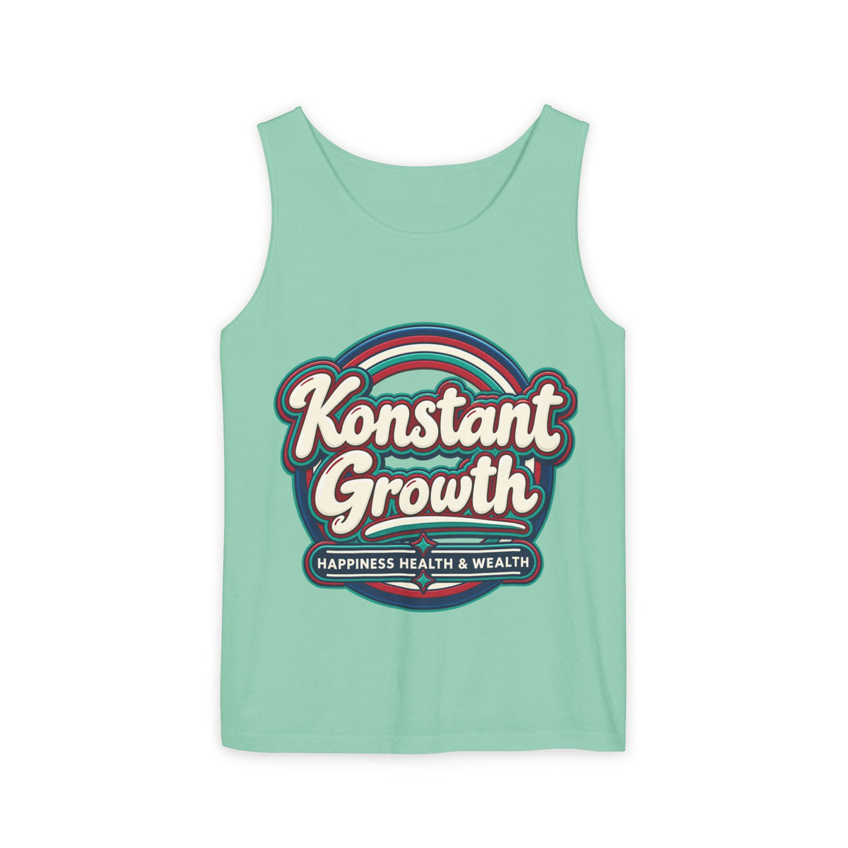Konstant Growth tropical moon illustration Tank Top | motivational graphic