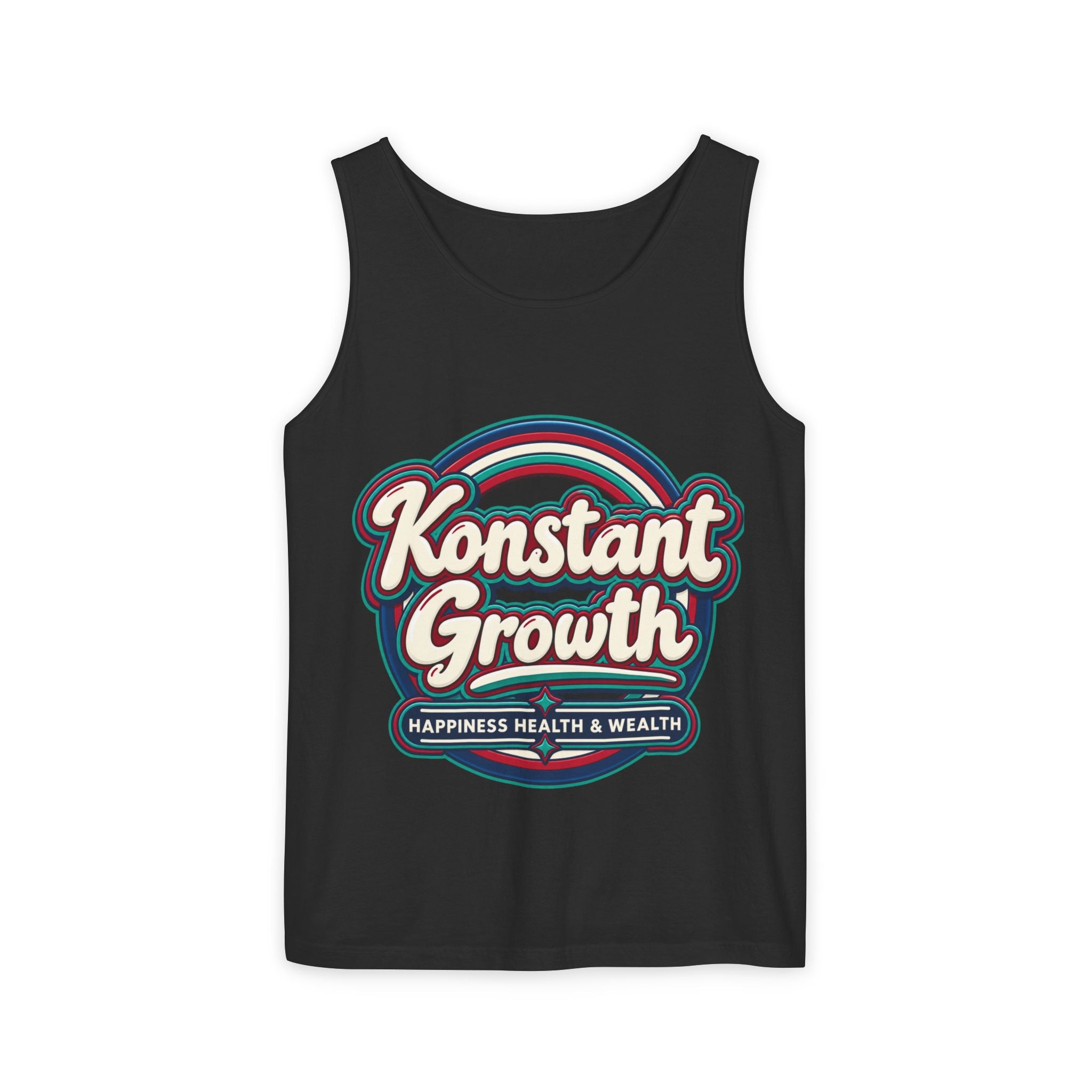 Konstant Growth tropical moon illustration Tank Top | motivational graphic