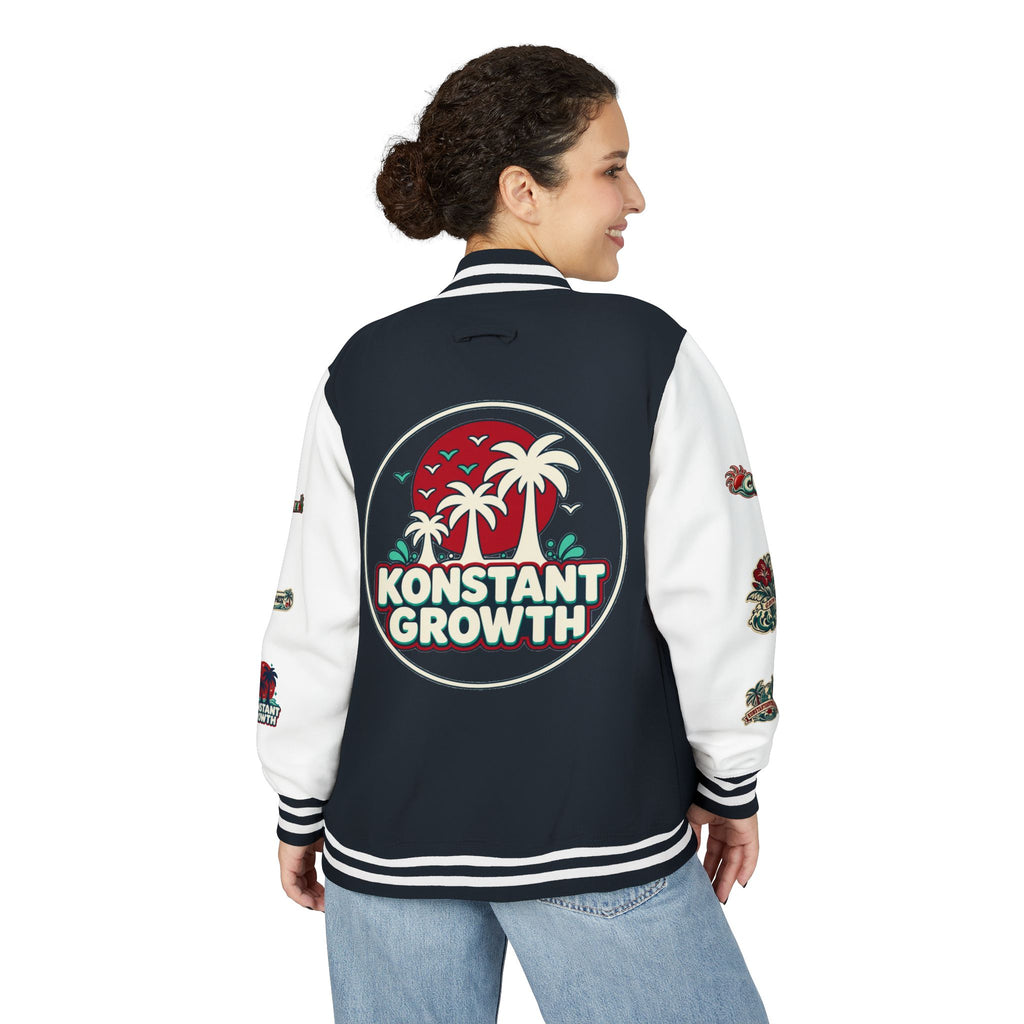 Konstant Growth Letterman Jacket Printify