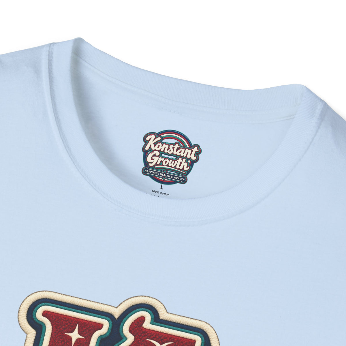 Eclipse Crest T-Shirt — Vintage Floral KG Logo
