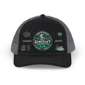 Konstant Growth Trucker Cap — Tropical Palm Patch Snapback