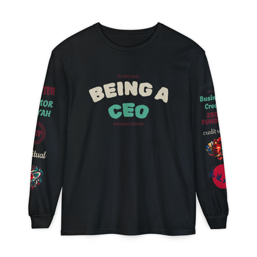 Konstant Growth Vintage Wash Long Sleeve | Premium Entrepreneur T-Shirt