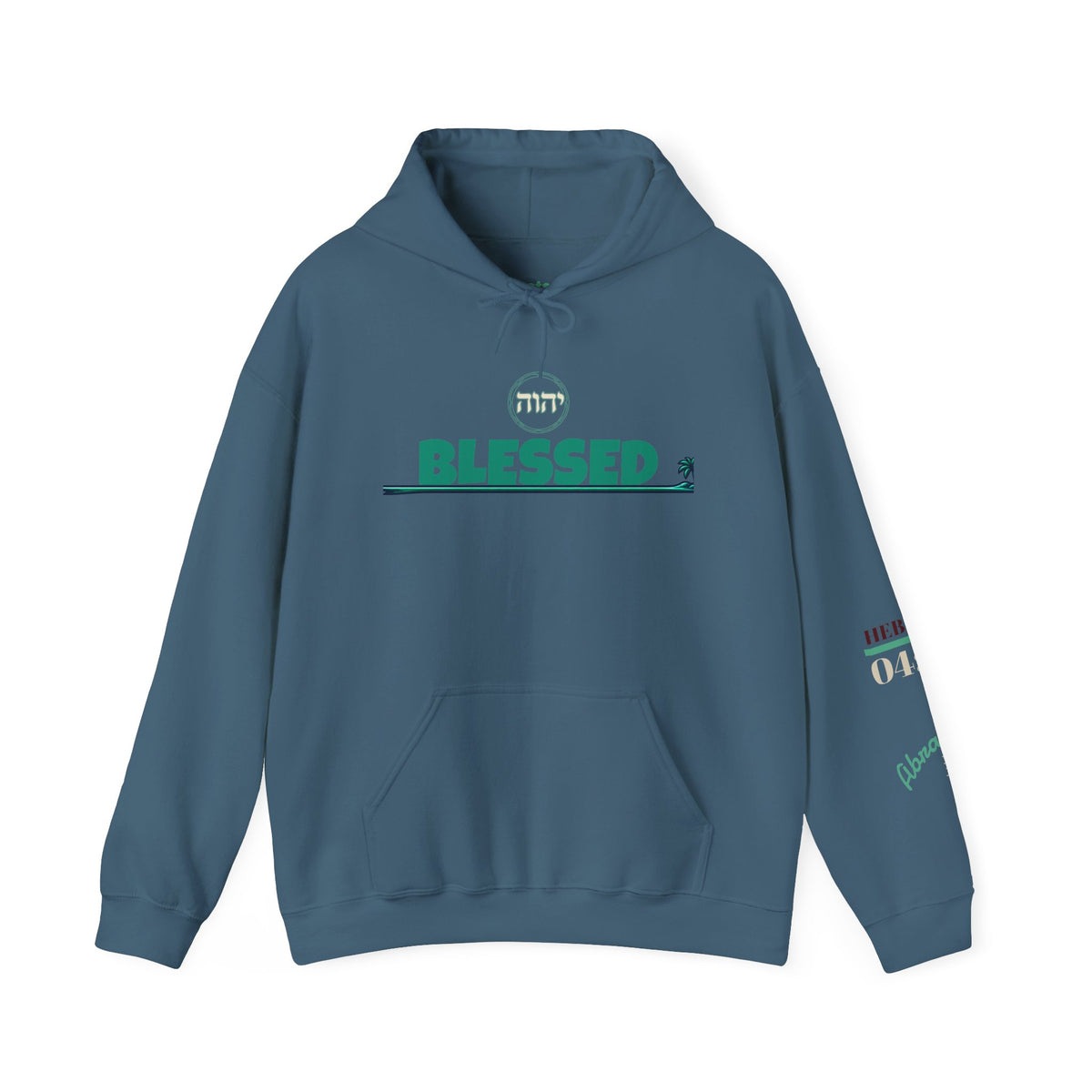 Blessed Surf Hoodie — Palm-Wave Graphic Edition II Printify