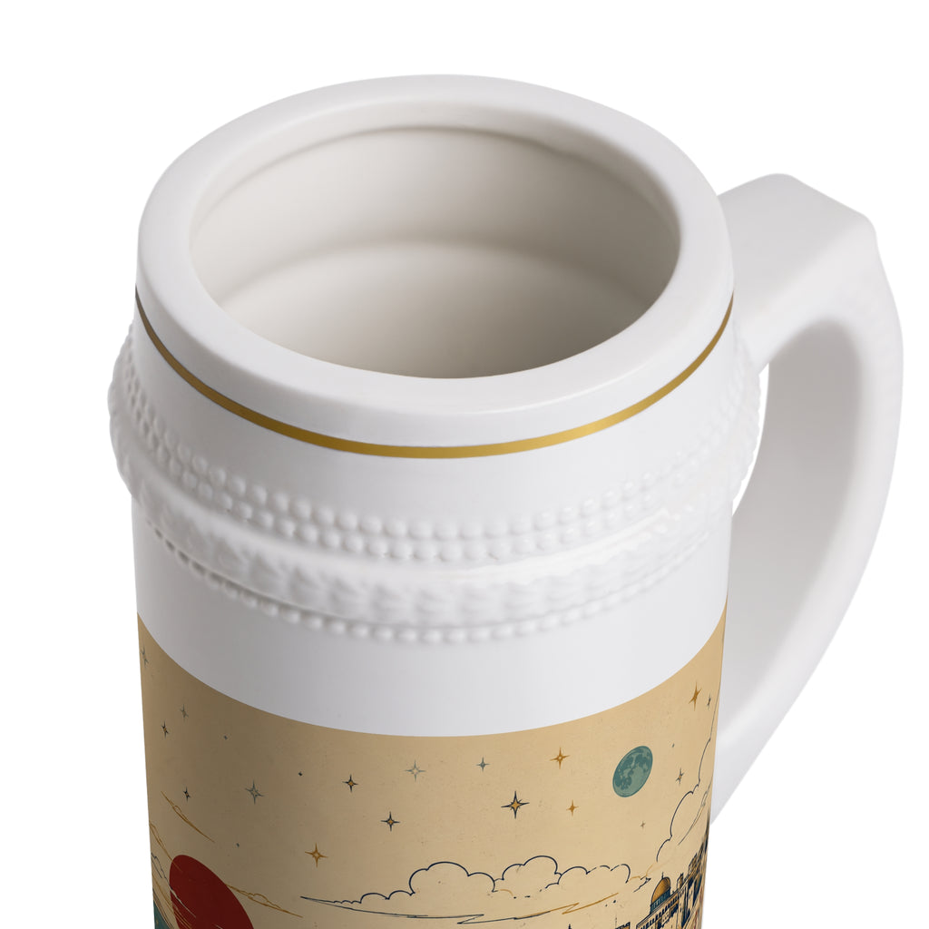 Konstant Growth Ancient Sunset Coast 22oz Ceramic Stein