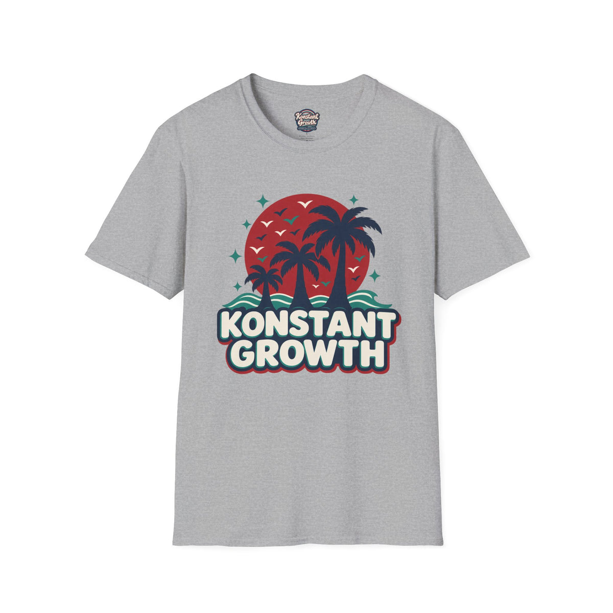 Konstant Growth Graphic T-Shirt — Retro Palm Beach / Atlanta Vibes