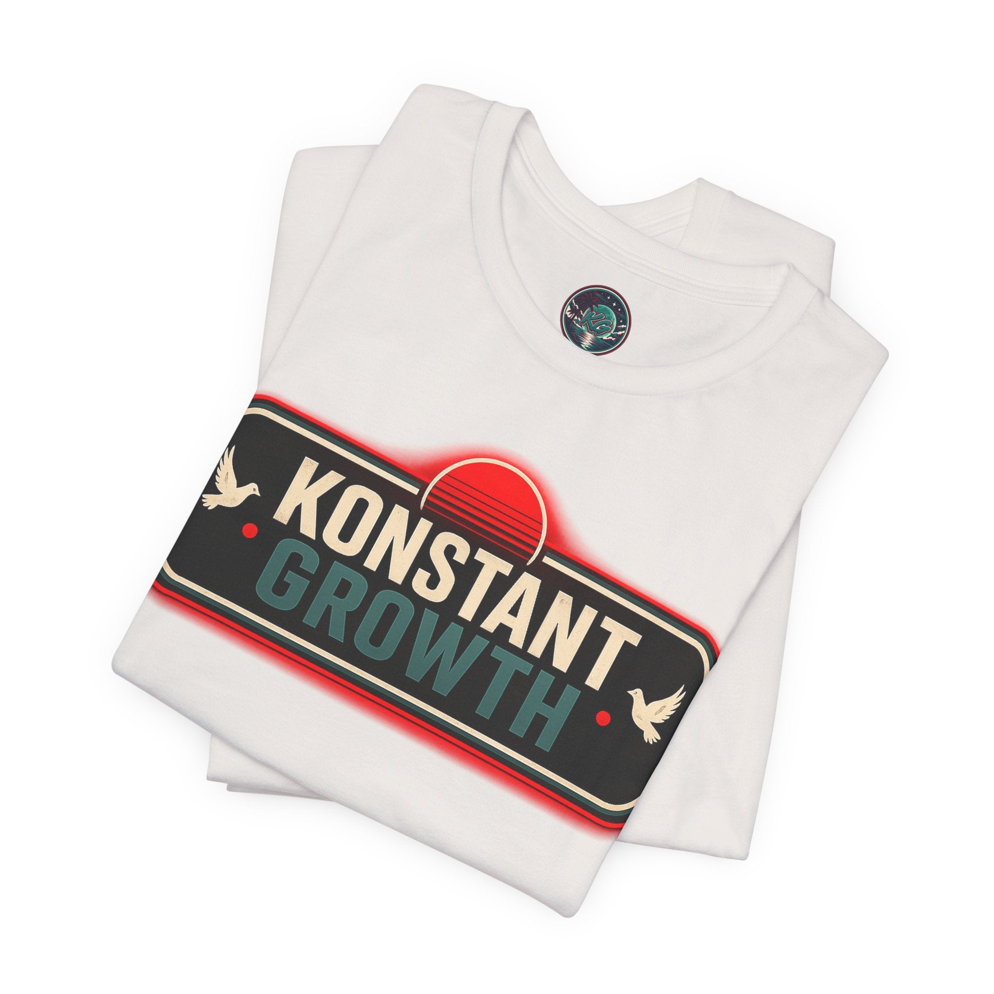 Konstant Growth Logo Tee | Joshua 1:9 Inspirational Fear Of Yahweh