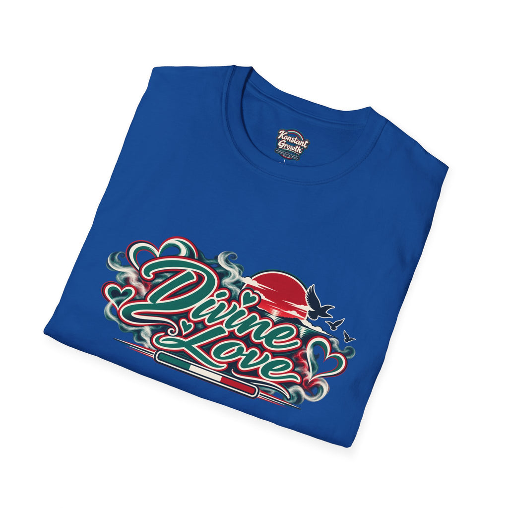 T-Shirt — Divine Love Graphic Tee (Abraham & Sarah Illustration)