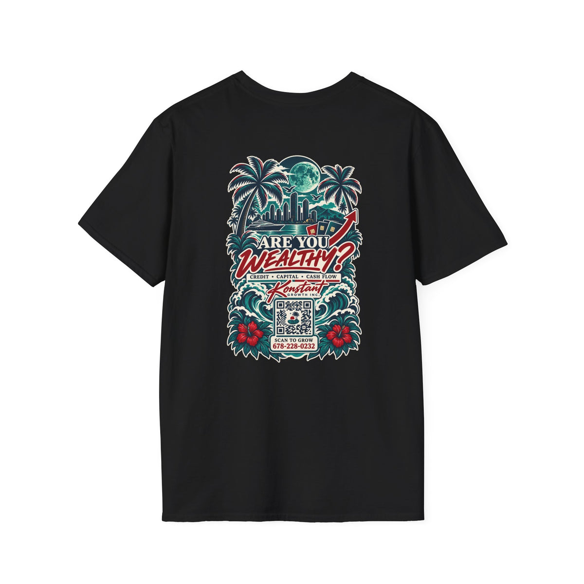 Copy of Konstant Growth 'Healthy Life, Wealthy Business' T-Shirt