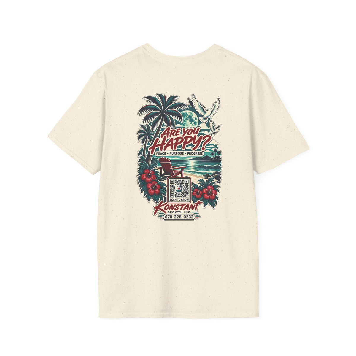 Copy of Copy of Copy of T-Shirt — 'Fund Your Freedom' Retro Graphic Tee (Konstant Growth Co.)