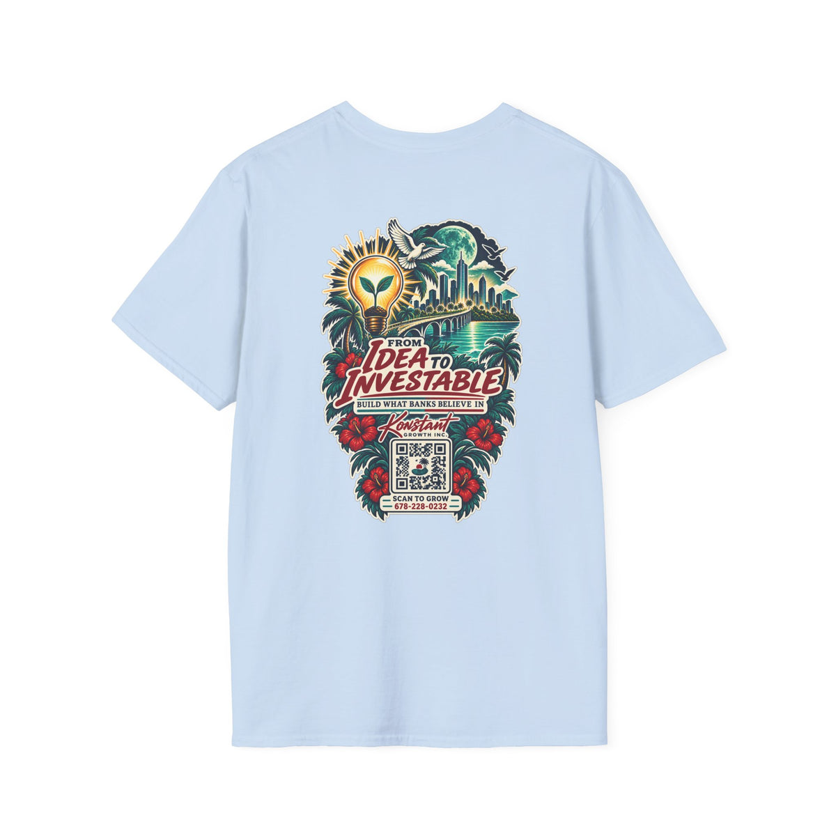 Konstant Growth 'Idea to Investable' Graphic T-Shirt