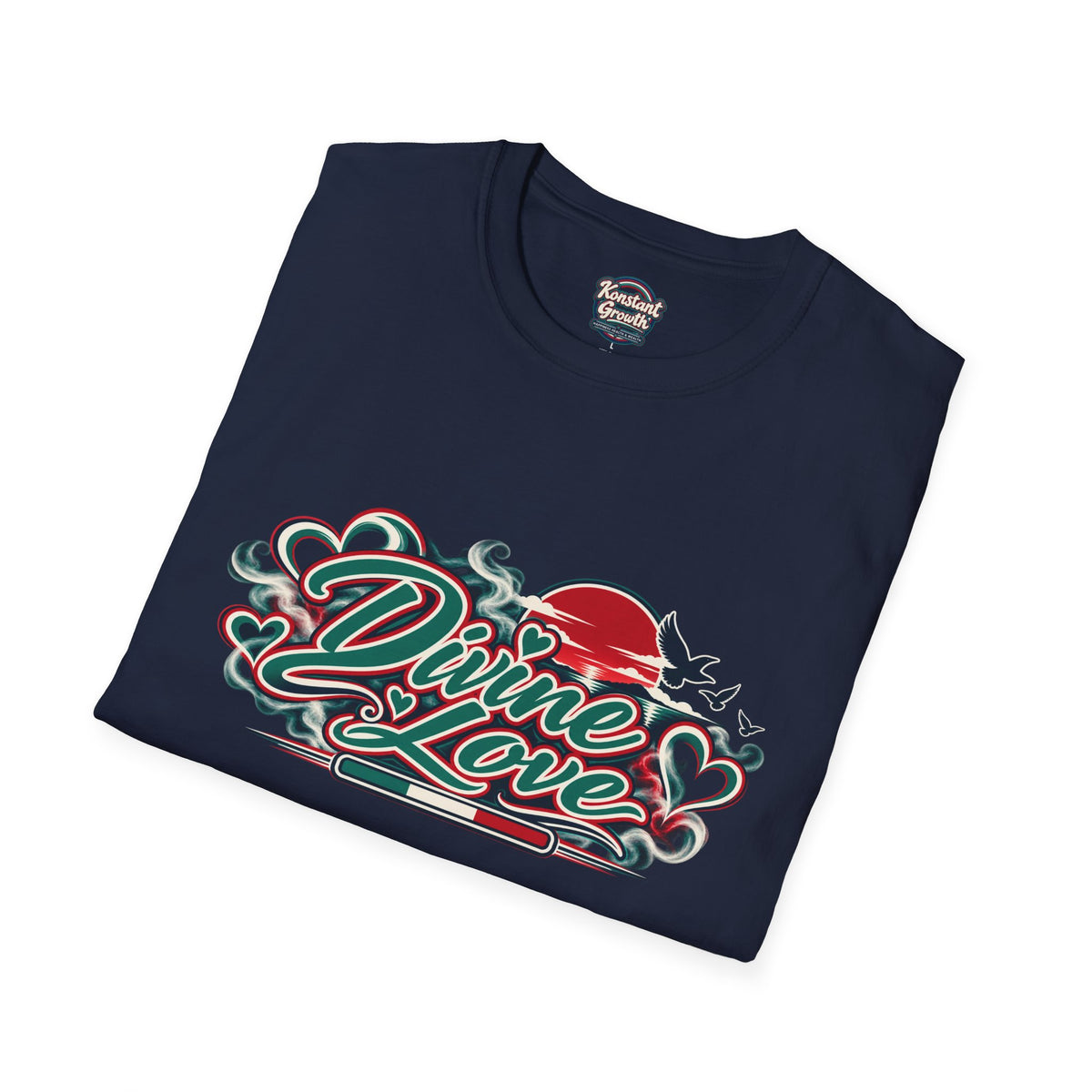 T-Shirt — Divine Love Graphic Tee (Abraham & Sarah Illustration)