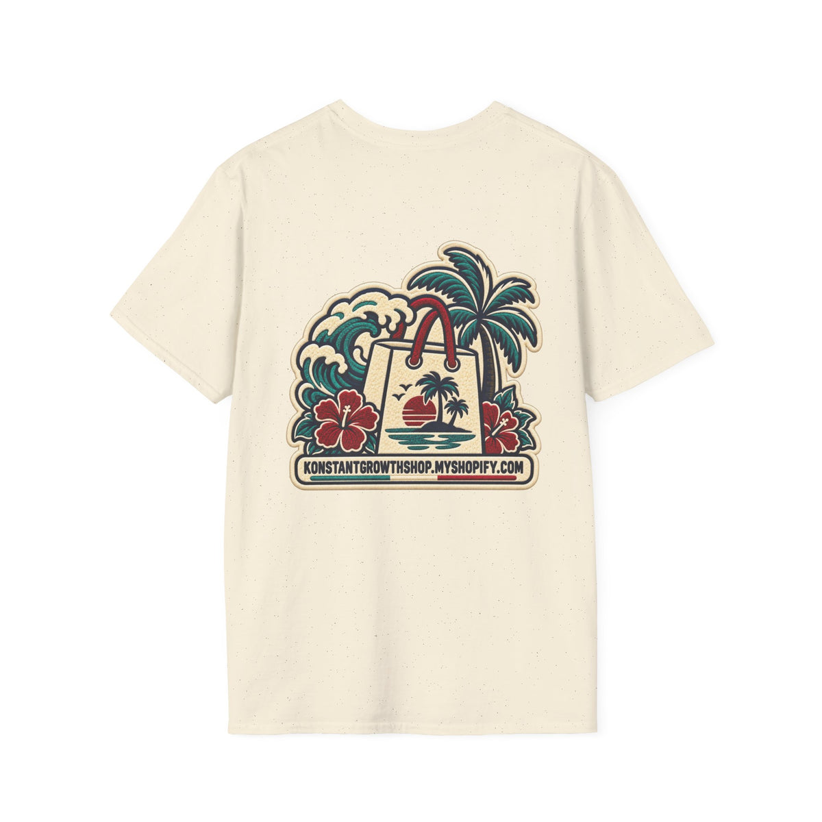Clean Surf Vibes T-Shirt — Retro Beach Graphic Tee Printify