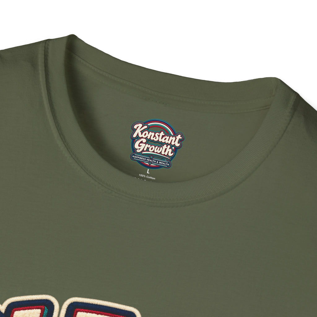 Clean Wave T-Shirt — Vintage Surf Logo Tee (beach palms, "CLEAN")