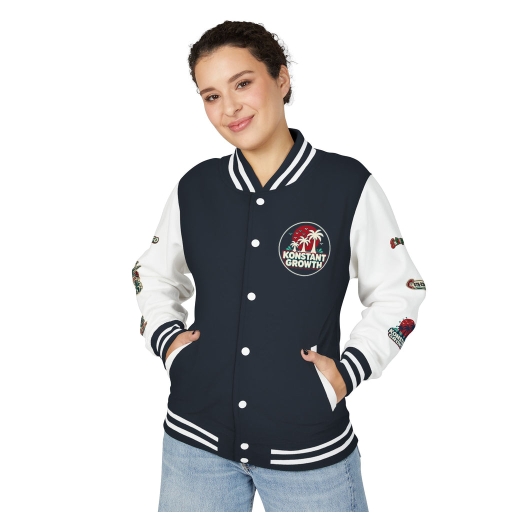 Konstant Growth Letterman Jacket Printify
