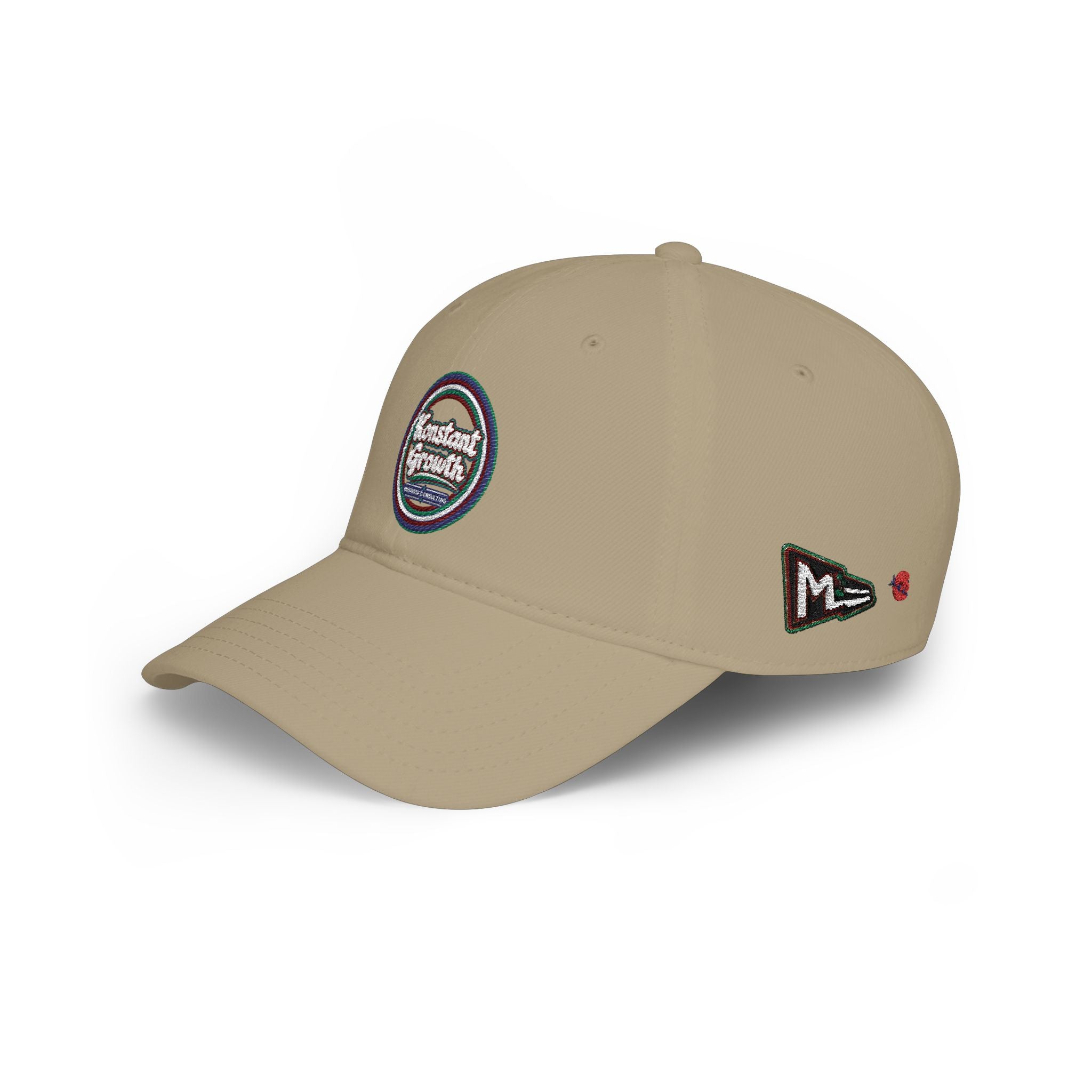 Konstant Growth Circular Logo Baseball Cap | Embroidered Badge