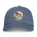 Palm Sunset Beach Logo Cap | Embroidered Coastal Hat