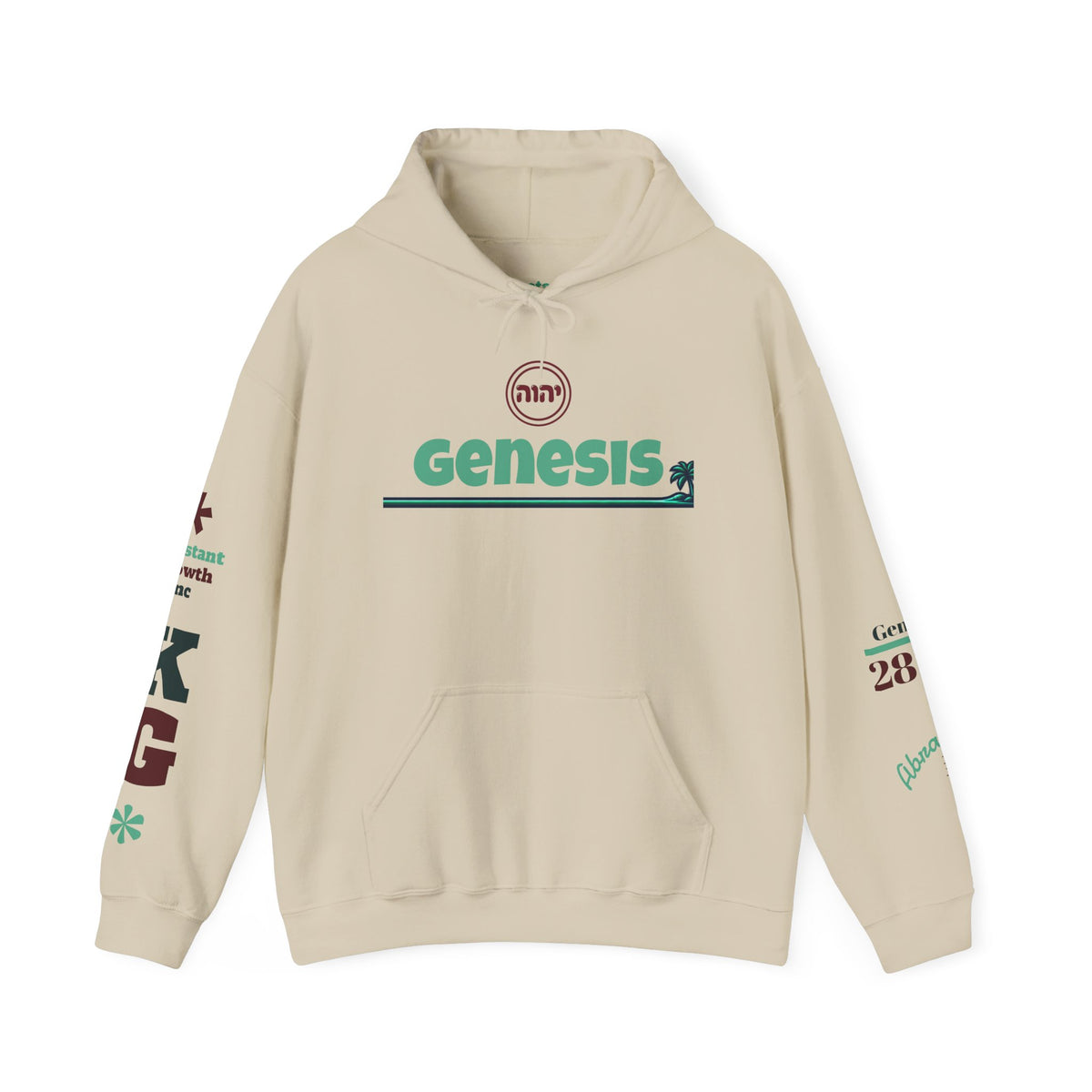 Genesis Scripture Hoodie | Biblical Illustration Pullover