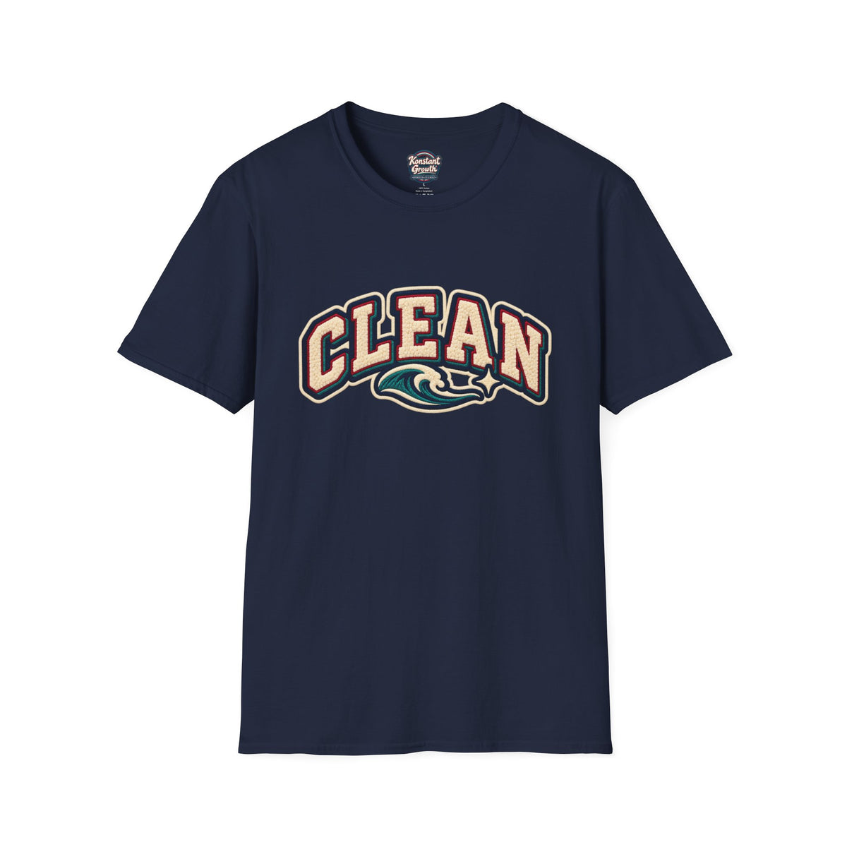 Clean Surf Vibes T-Shirt — Retro Beach Graphic Tee Printify