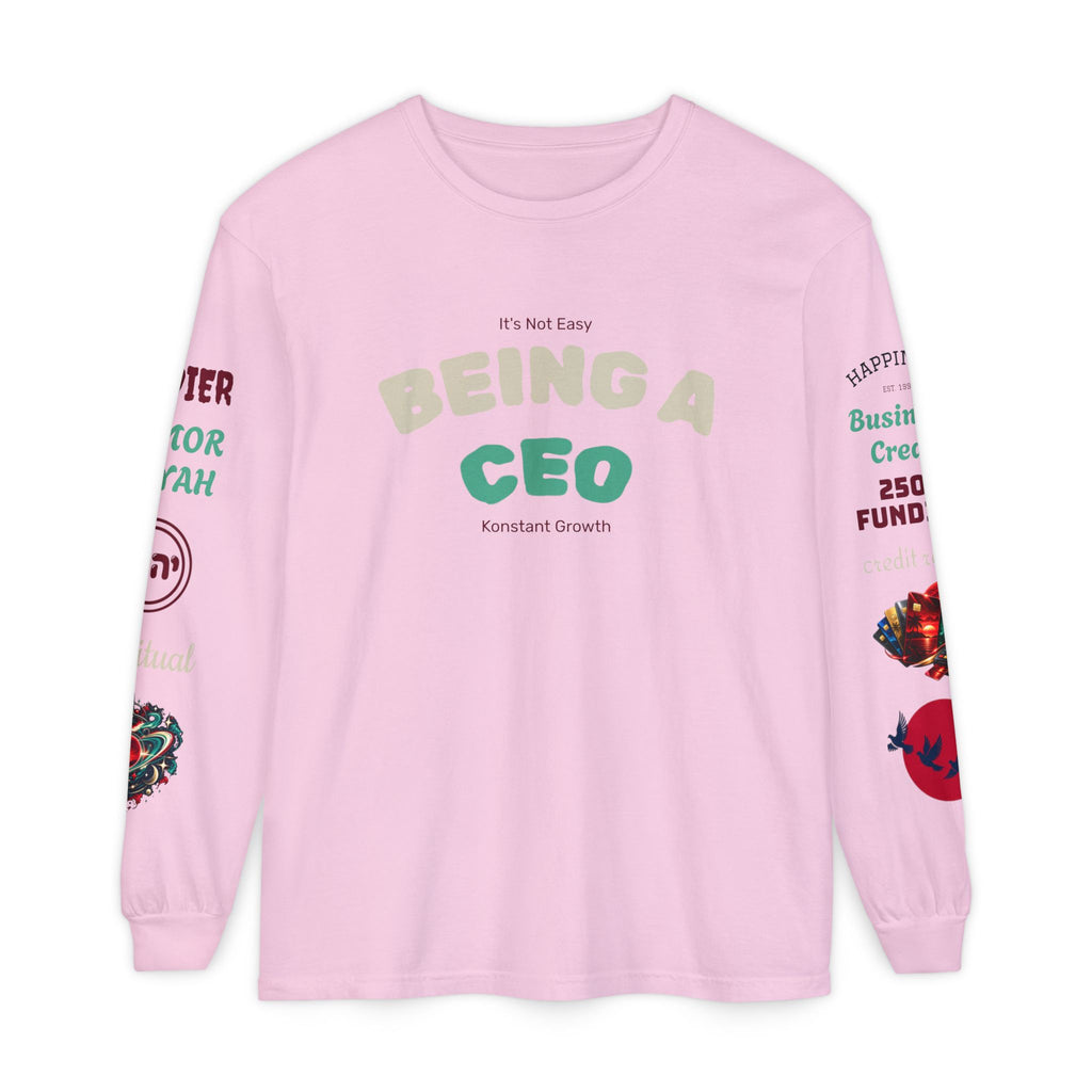 Konstant Growth Vintage Wash Long Sleeve | Premium Entrepreneur T-Shirt