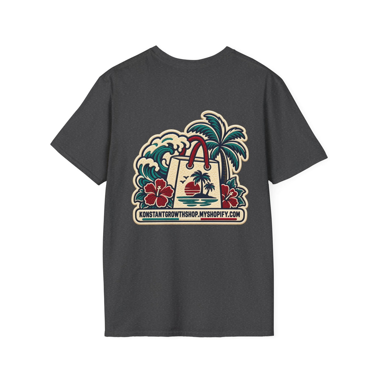Clean Surf Vibes T-Shirt — Retro Beach Graphic Tee