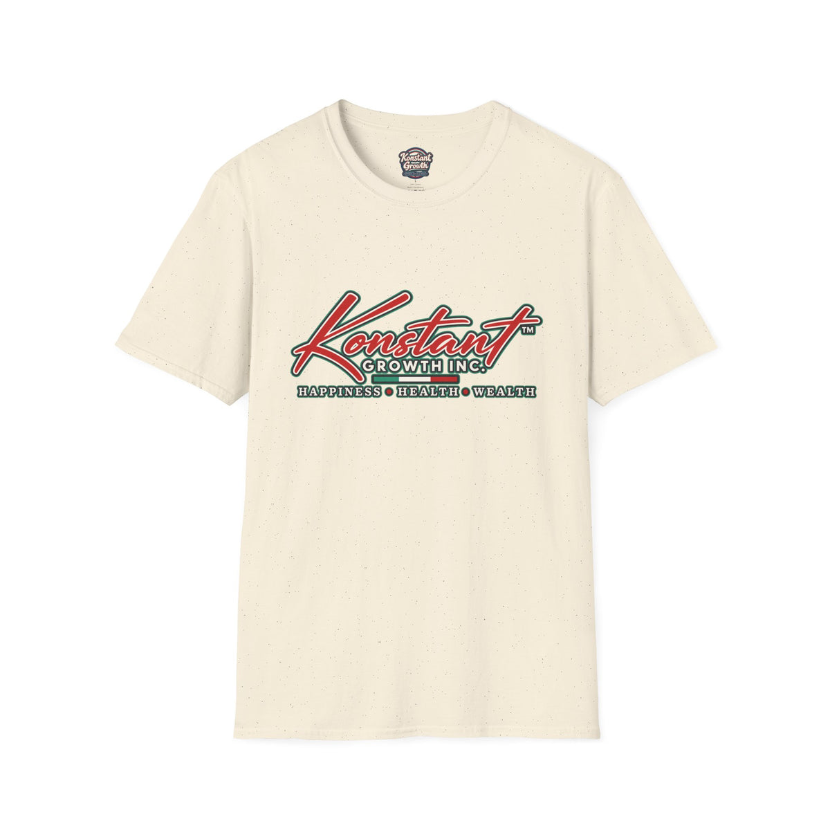Are You Happy? Graphic T-Shirt — Konstant Growth Retro Tropical Design