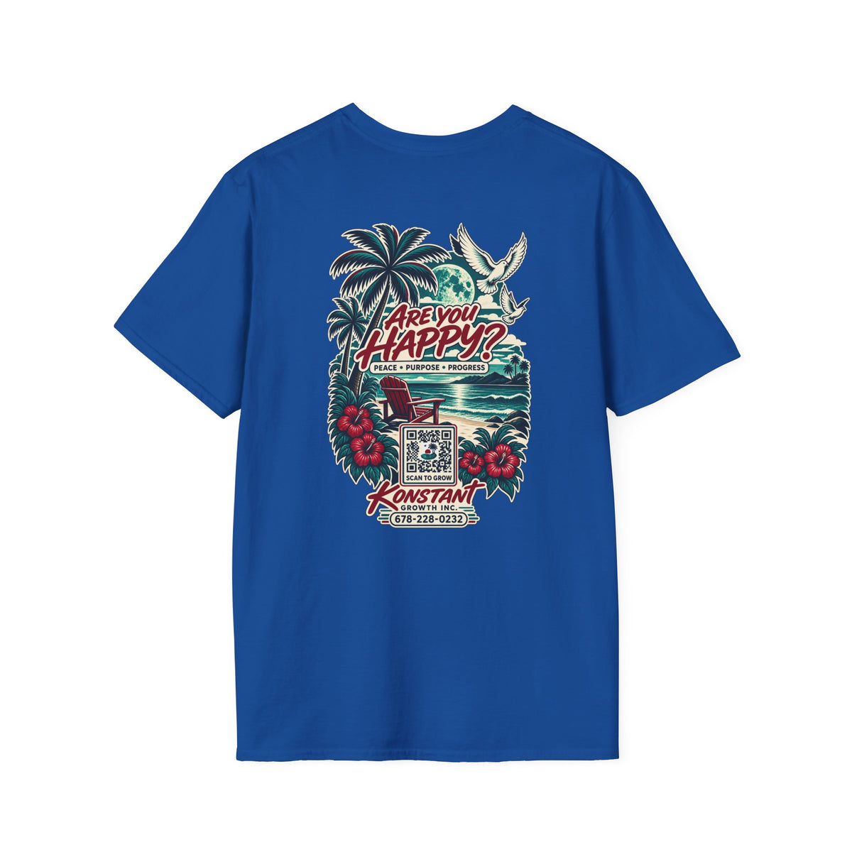 Copy of Copy of Copy of T-Shirt — 'Fund Your Freedom' Retro Graphic Tee (Konstant Growth Co.)
