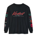 Konstant Growth Inc. Long Sleeve Tee — Tropical Moon Beach Graphic