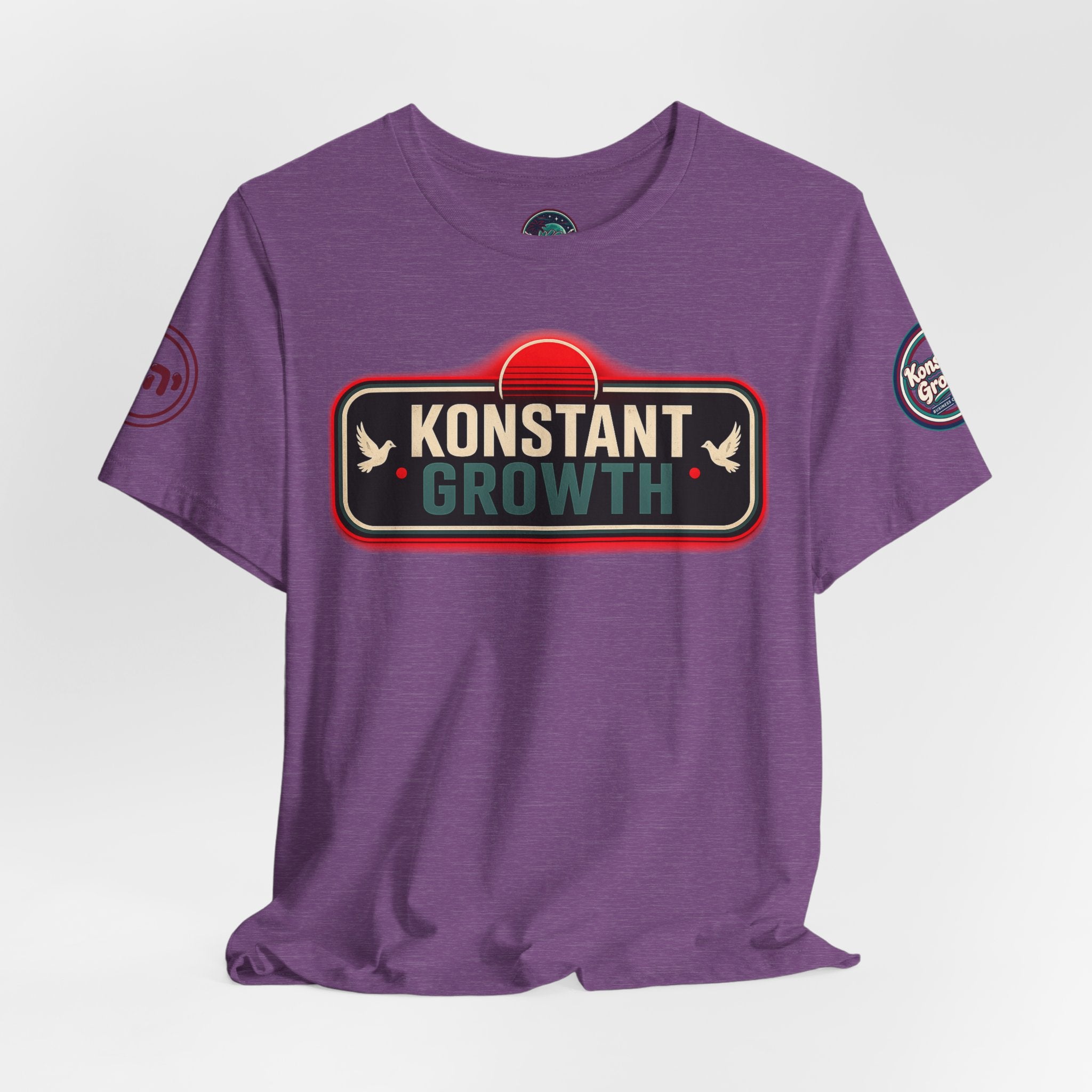 Konstant Growth Logo Tee | Joshua 1:9 Inspirational Fear Of Yahweh