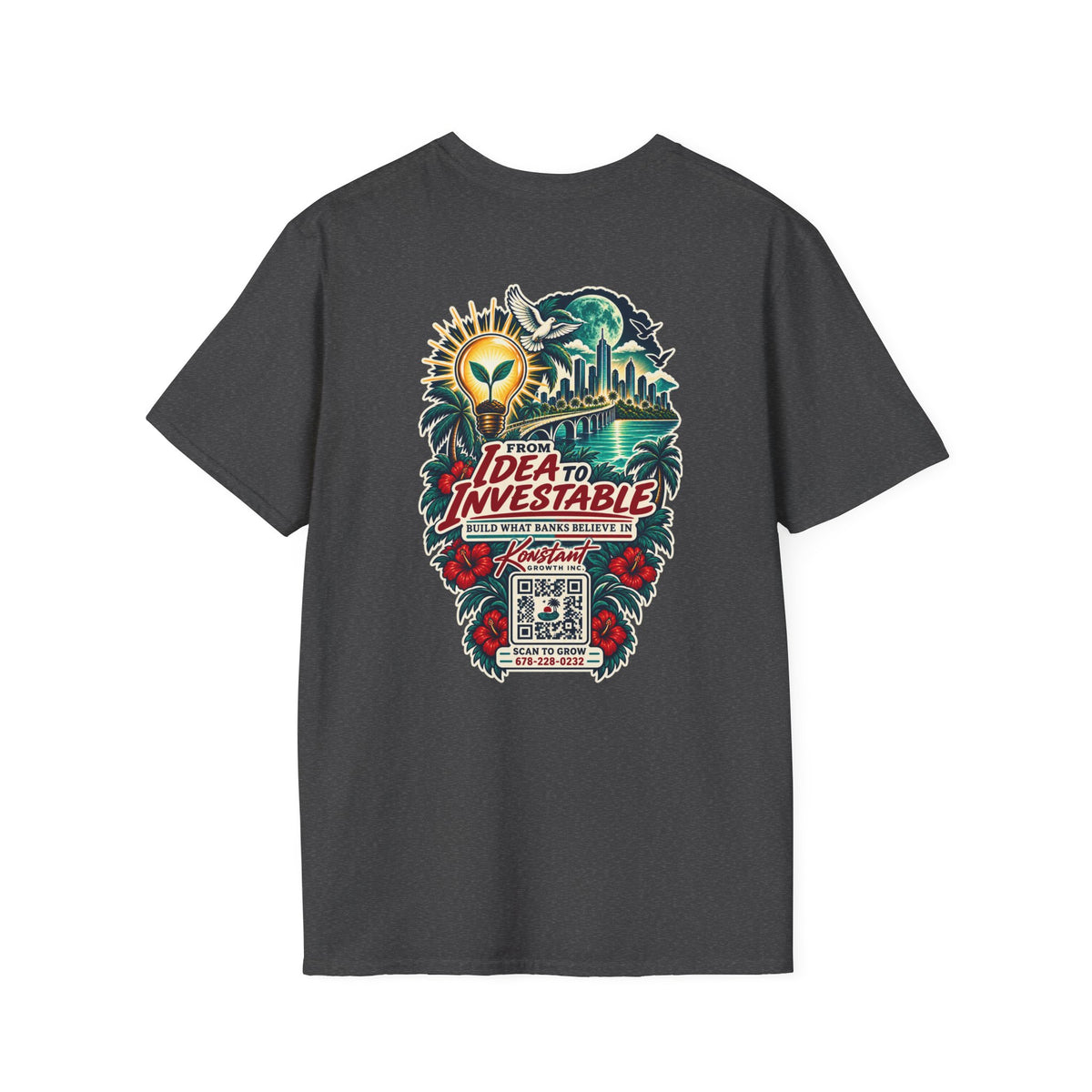 Konstant Growth 'Idea to Investable' Graphic T-Shirt