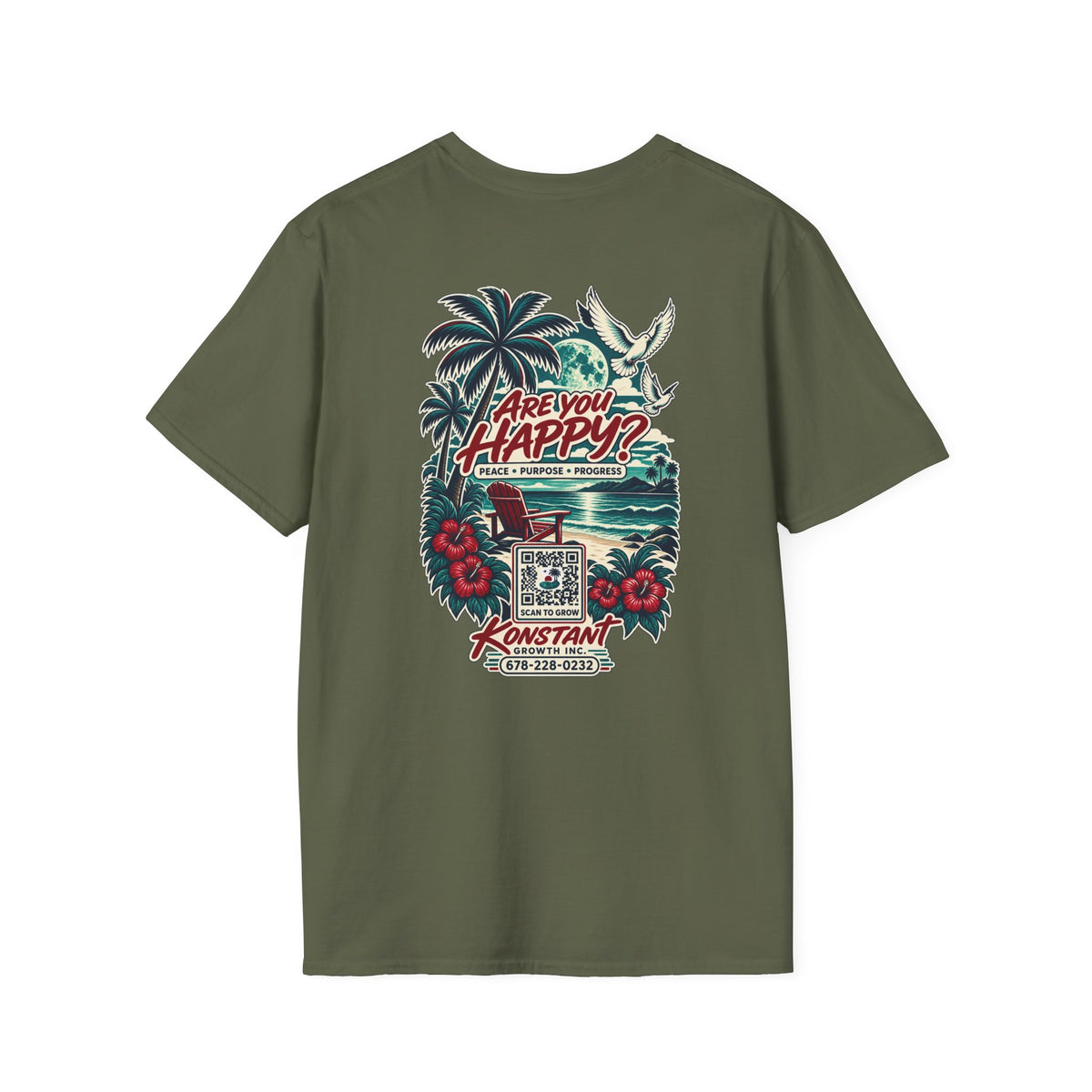 Copy of Copy of Copy of T-Shirt — 'Fund Your Freedom' Retro Graphic Tee (Konstant Growth Co.)
