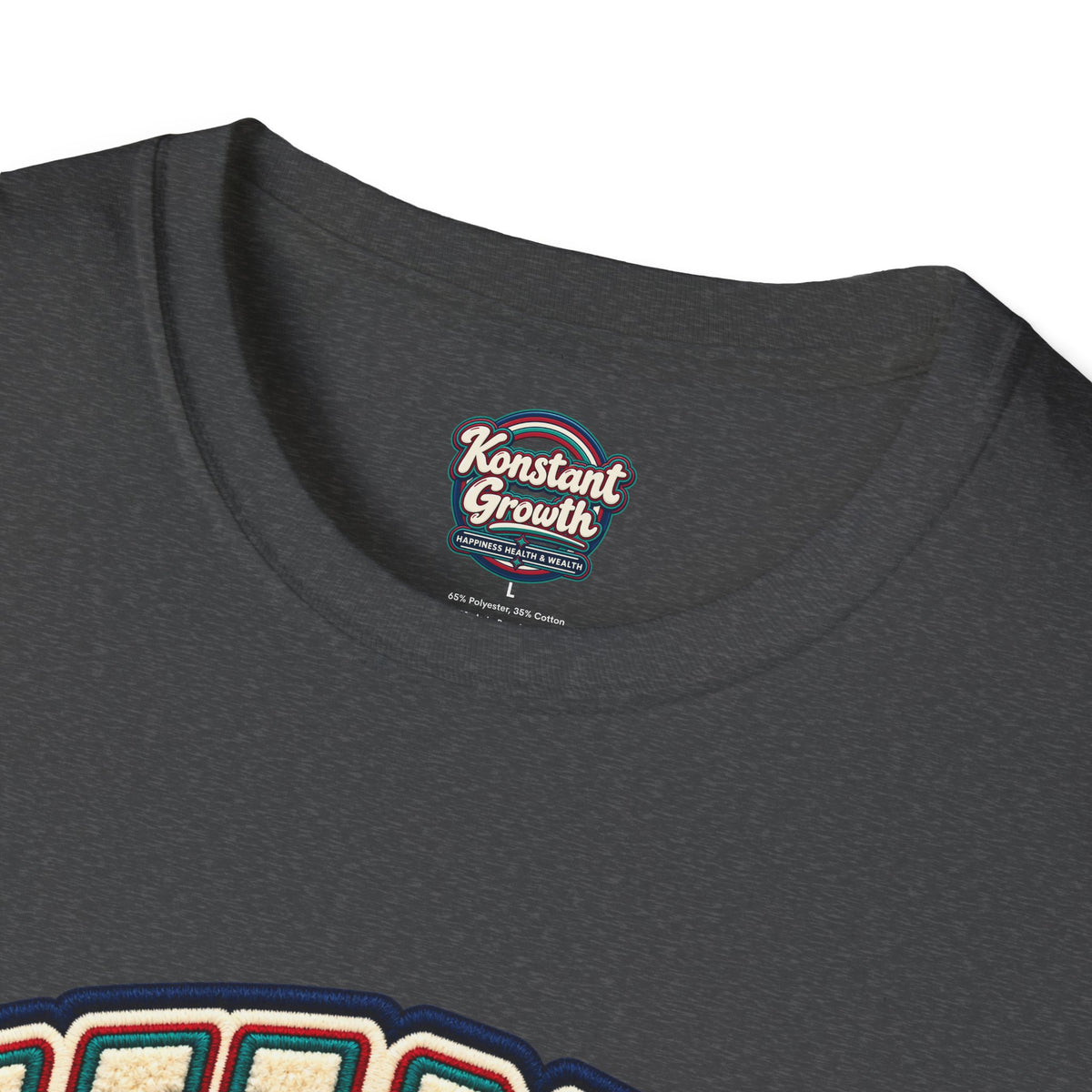 Fund & Grow Graphic T-Shirt — Retro Surf Floral Design