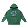 Snow Wash Fleece Oversize Hoodie