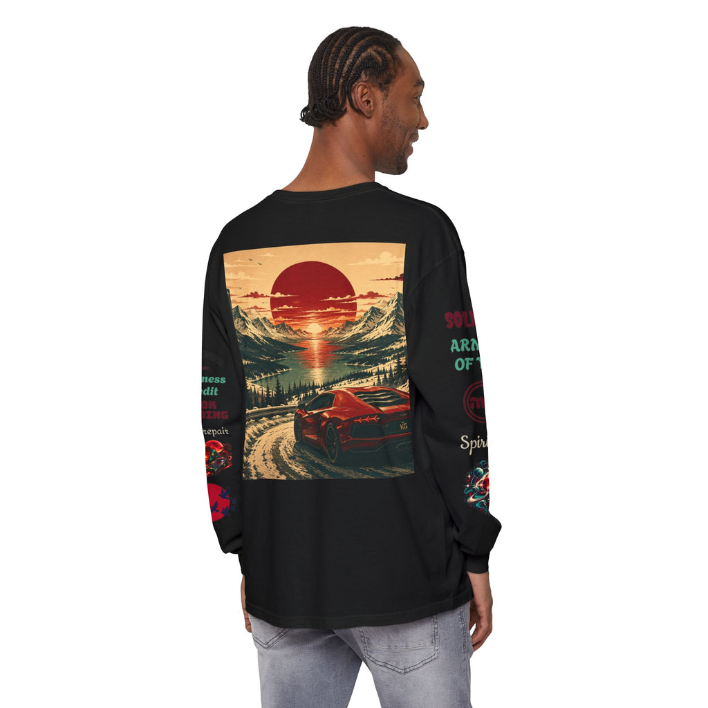 Konstant Growth Vintage Wash Long Sleeve | Premium Entrepreneur T-Shirt