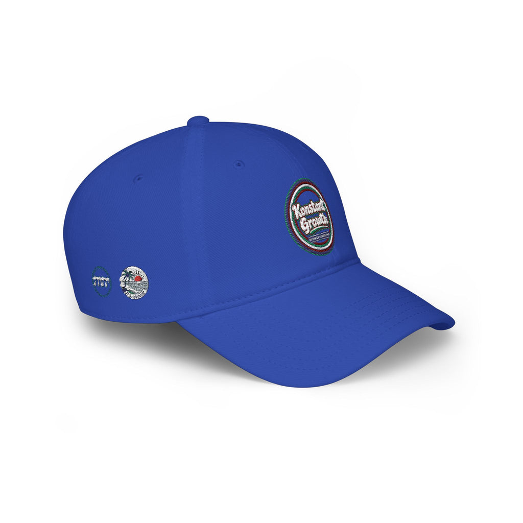 Konstant Growth Circular Logo Baseball Cap | Embroidered Badge