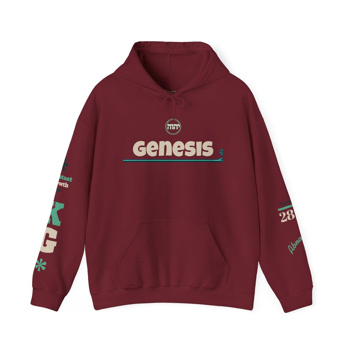 Genesis Scripture Hoodie | Biblical Illustration Pullover