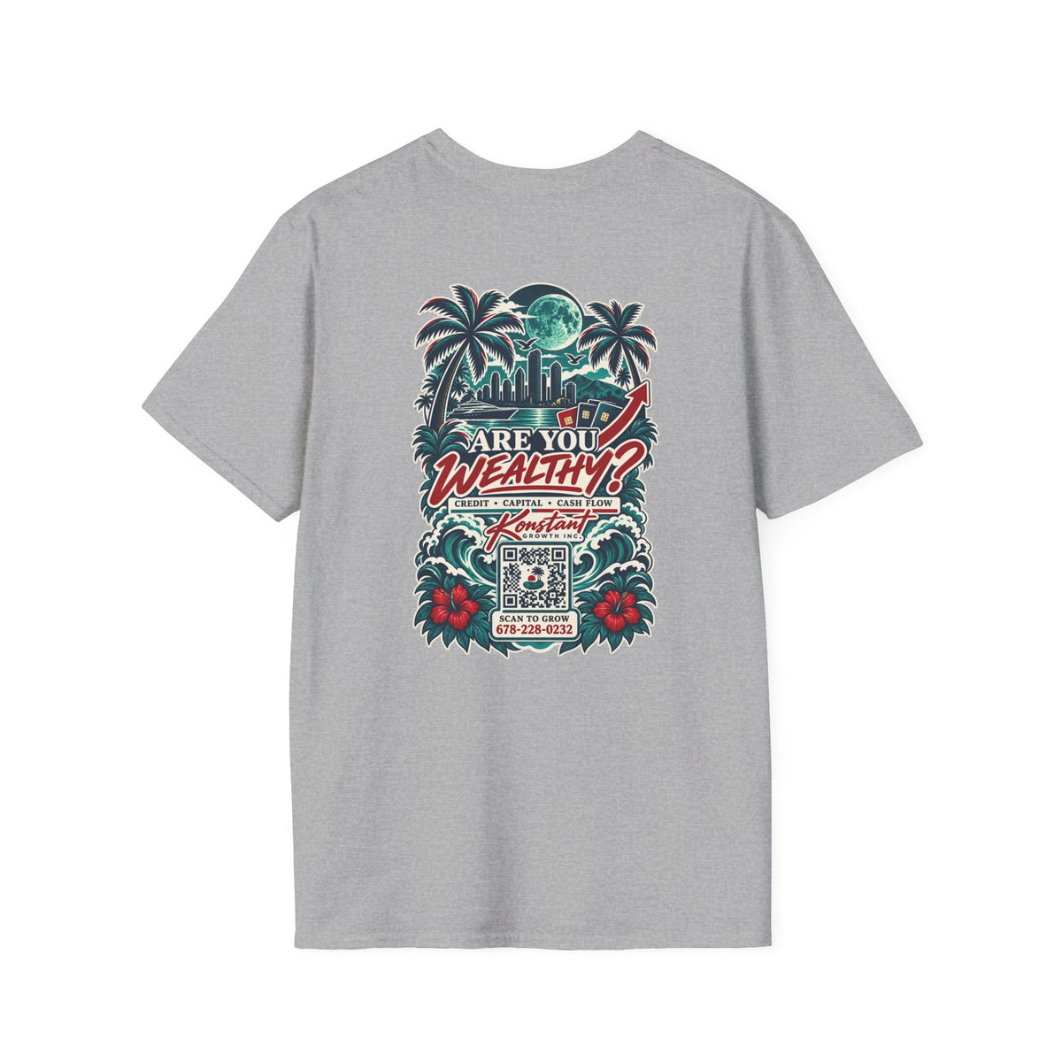 Copy of Konstant Growth 'Healthy Life, Wealthy Business' T-Shirt