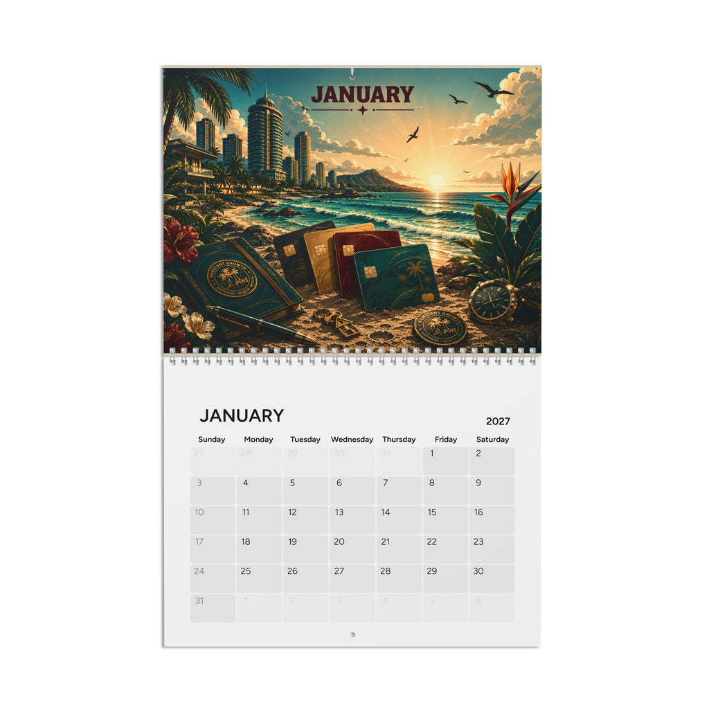 Konstant Growth 2027 Entrepreneur Calendar | CEO Productivity & Goal Planner