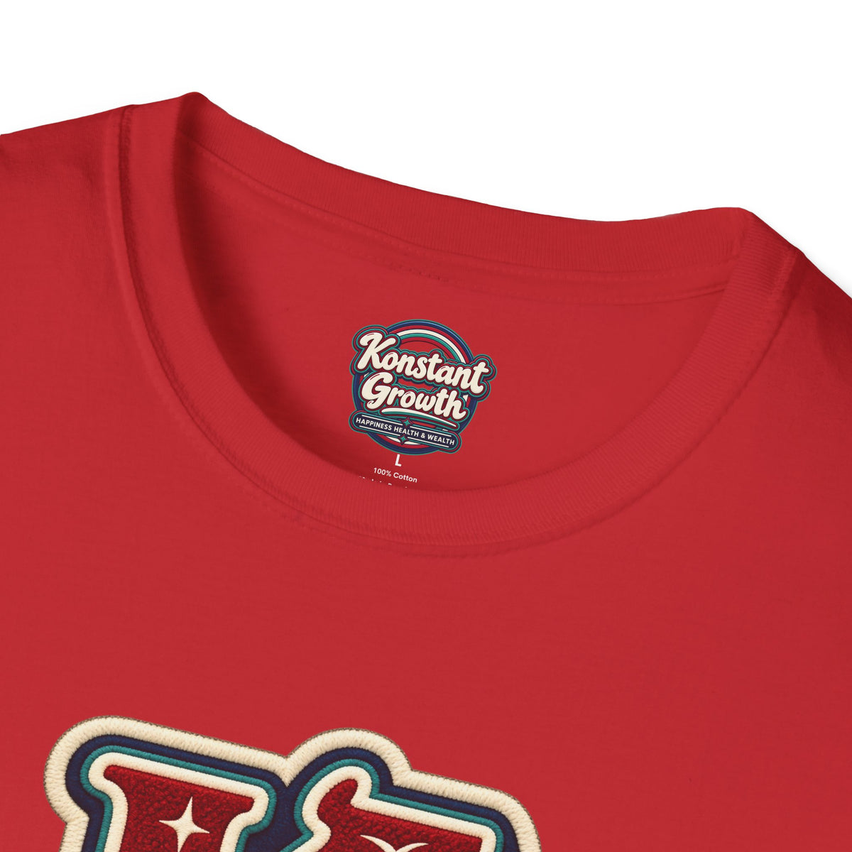 Eclipse Crest T-Shirt — Vintage Floral KG Logo