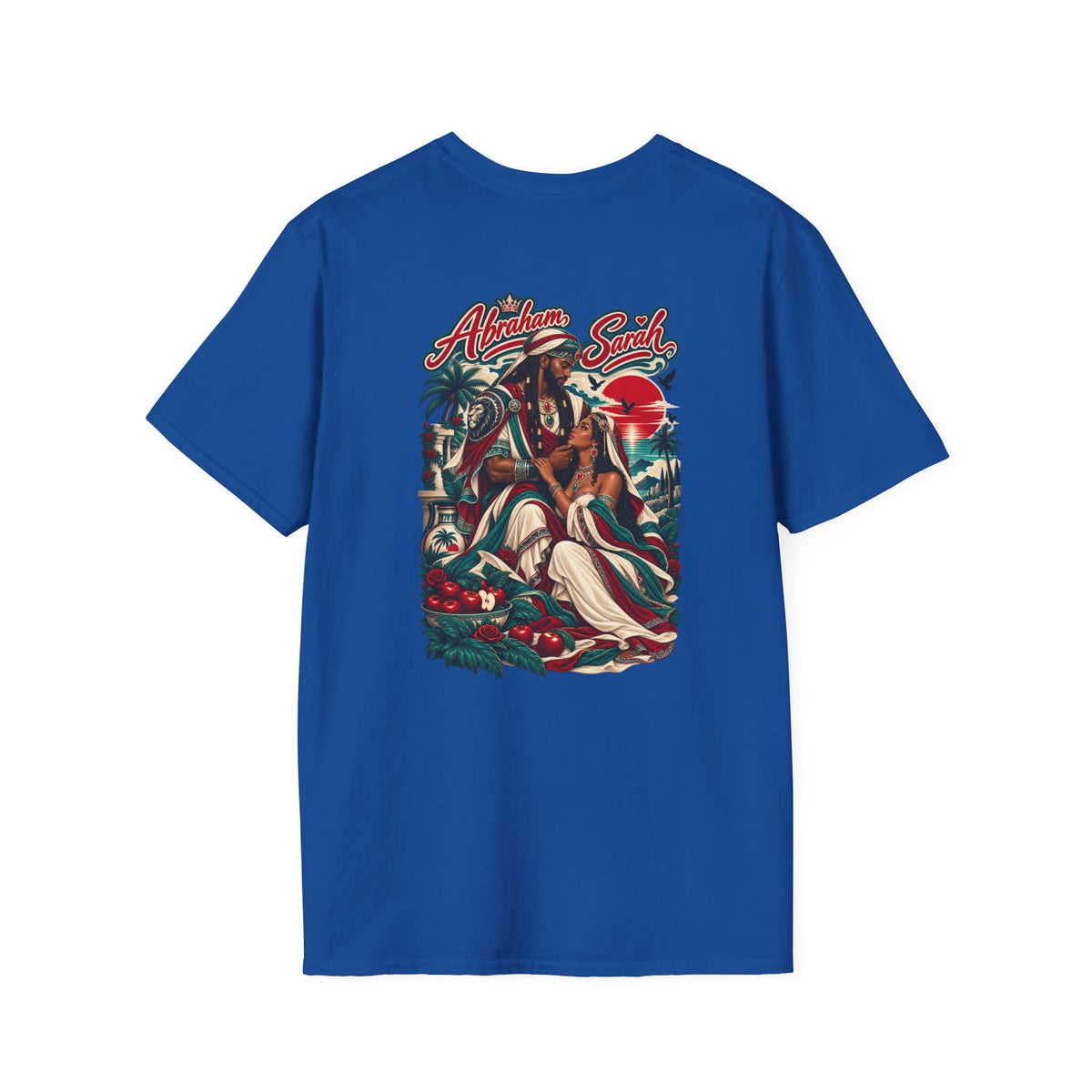 T-Shirt — Divine Love Graphic Tee (Abraham & Sarah Illustration)