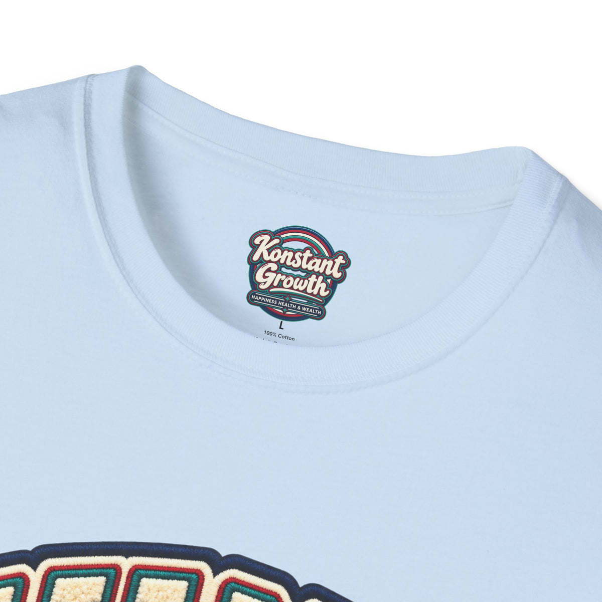 Fund & Grow Graphic T-Shirt — Retro Surf Floral Design