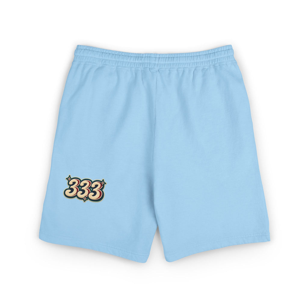 Atlanta Vintage Sunset Sweat Shorts — Garment-Dyed Fleece