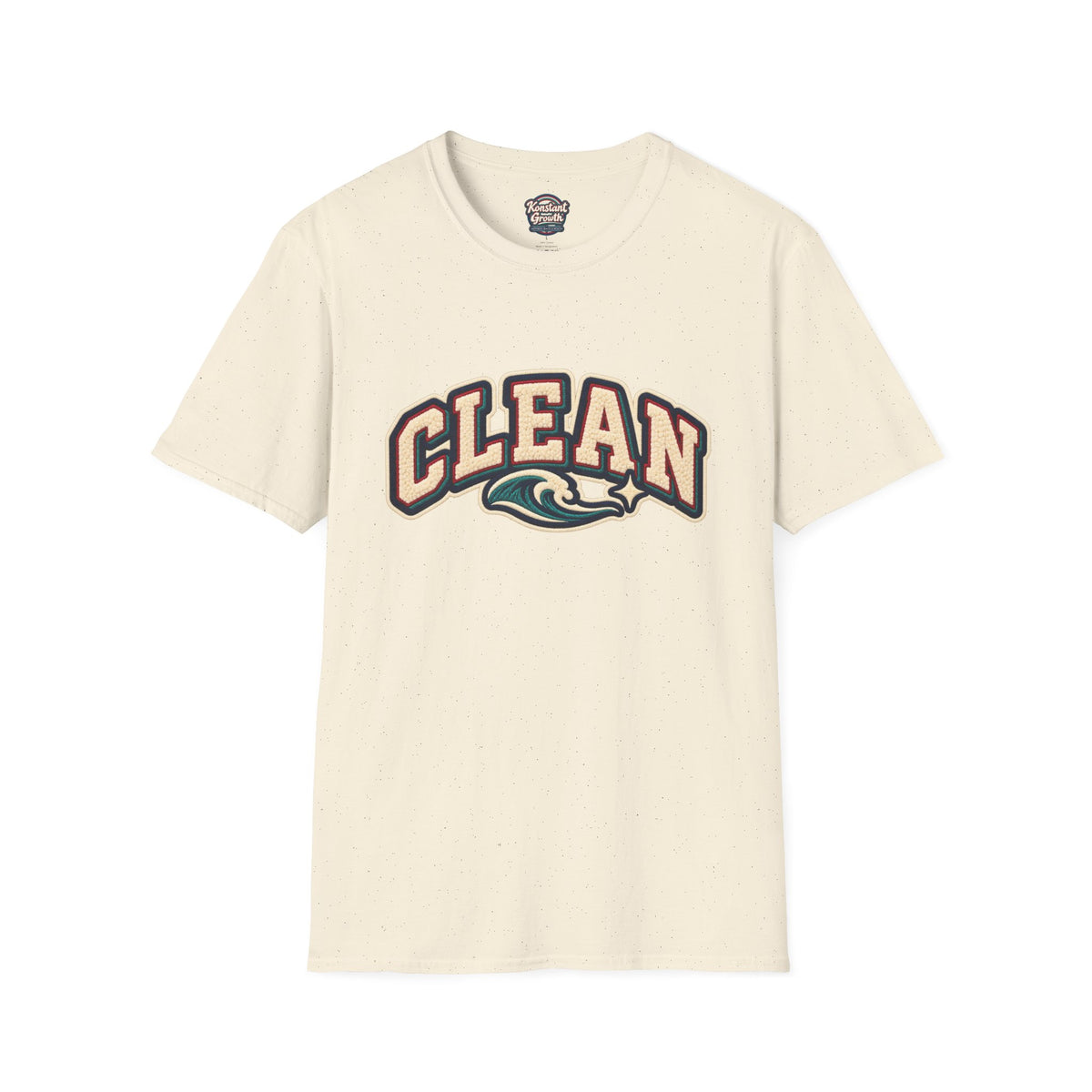 Clean Surf Vibes T-Shirt — Retro Beach Graphic Tee