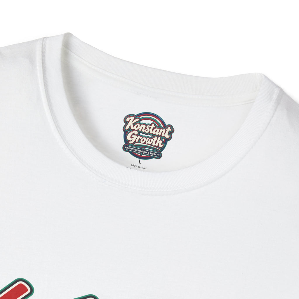 Konstant Growth 'Happiness Wealth Wealth' Graphic T-Shirt