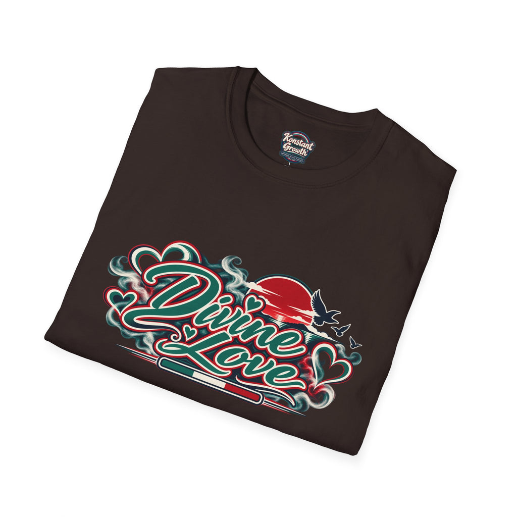 T-Shirt — Divine Love Graphic Tee (Abraham & Sarah Illustration)