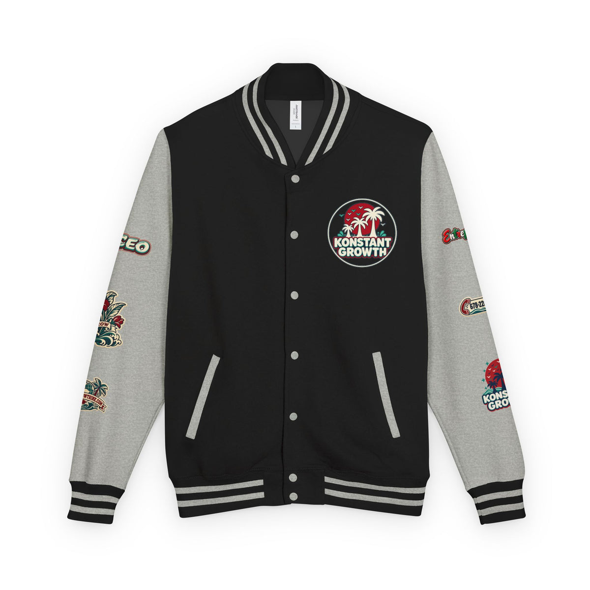Konstant Growth Letterman Jacket Printify