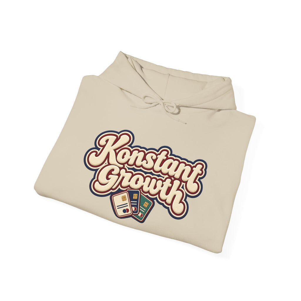 Konstant Growth Hoodie — Retro Palm Tree Graphic Sweatshirt