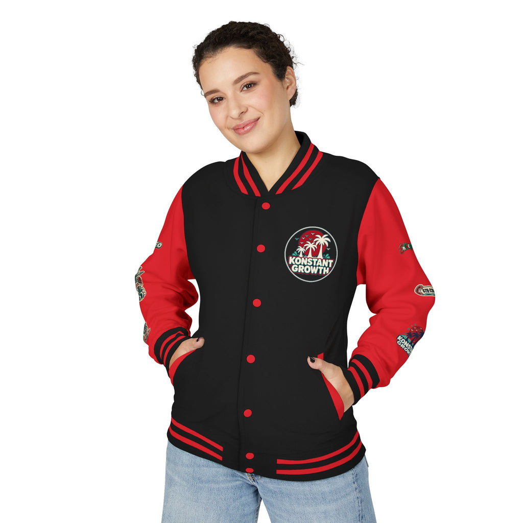 Konstant Growth Letterman Jacket Printify