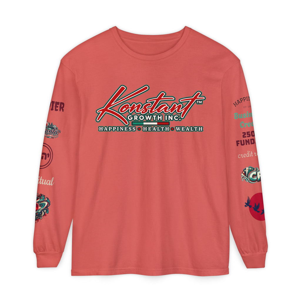 Konstant Growth Long Sleeve T-Shirt — Tropical Palm Surf Graphic