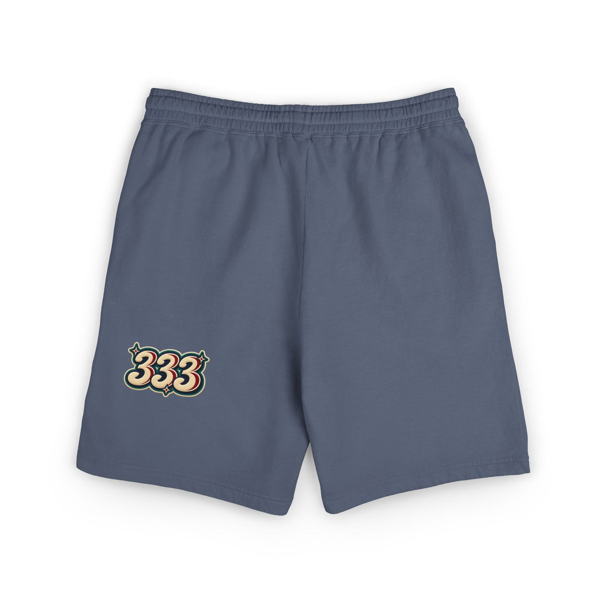 Atlanta Vintage Sunset Sweat Shorts — Garment-Dyed Fleece