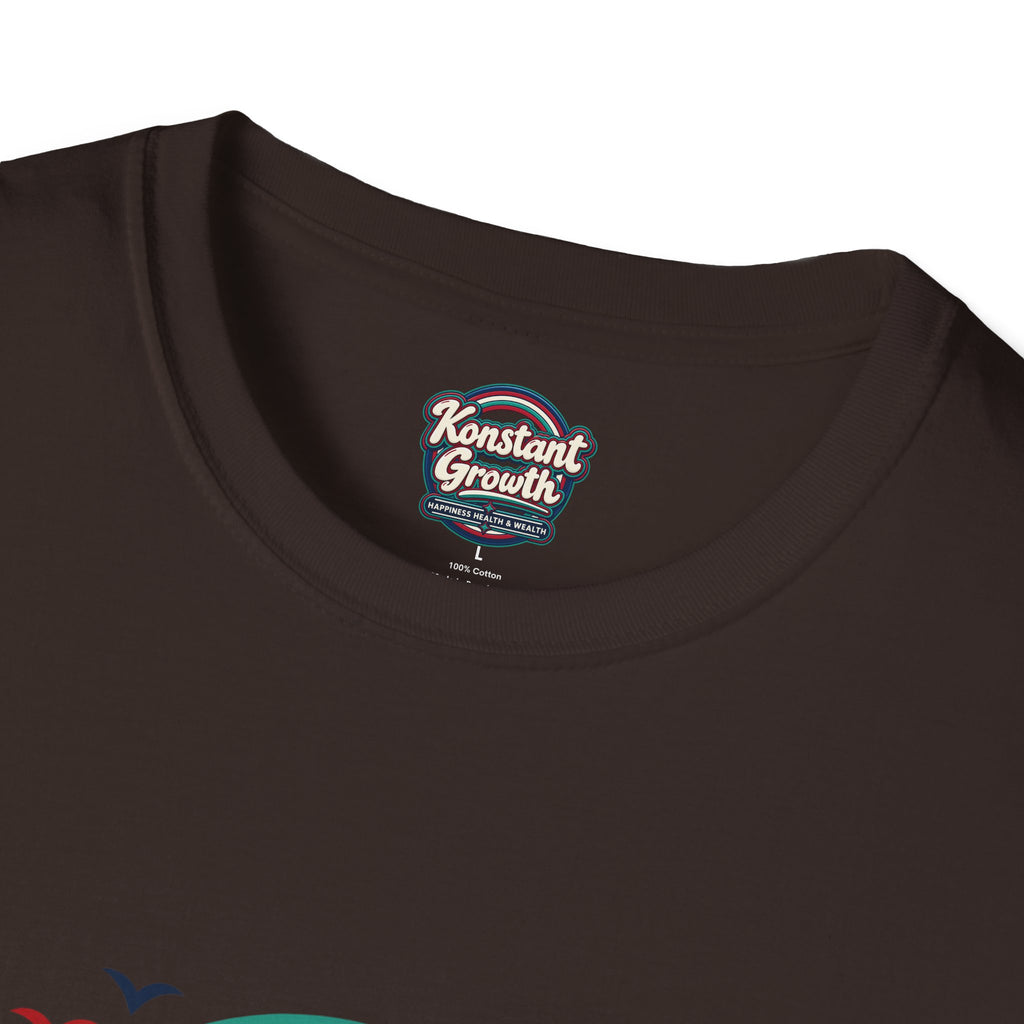 Konstant Growth Palm Tree T‑Shirt — Tropical Motivational Graphic Tee